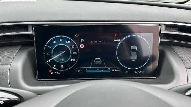 Hyundai TUCSON 1.6 TGDi 48V MHD SE Connect 5dr 2WD DCT Petrol Estate Blue