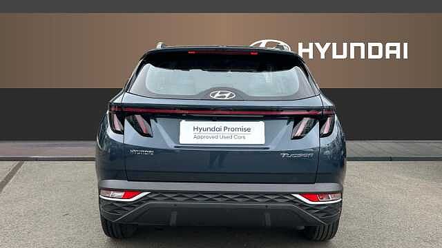 Hyundai TUCSON 1.6 TGDi 48V MHD SE Connect 5dr 2WD DCT Petrol Estate Blue