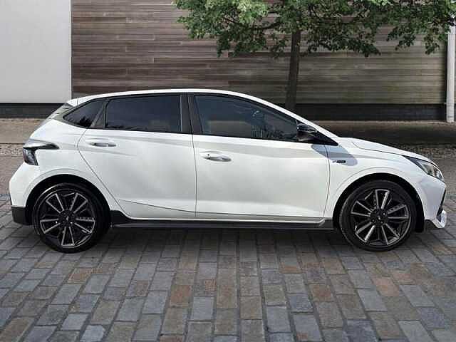 Hyundai I20 1.0 T-GDi MHEV N Line Hatchback 5dr Petrol Hybrid Manual Euro 6 (s/s) (120 ps) White