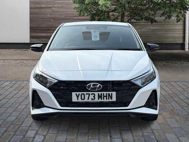 Hyundai I20 1.0 T-GDi MHEV N Line Hatchback 5dr Petrol Hybrid Manual Euro 6 (s/s) (120 ps) White