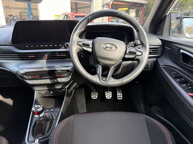 Hyundai I20 1.0 T-GDi MHEV N Line Hatchback 5dr Petrol Hybrid Manual Euro 6 (s/s) (120 ps) White