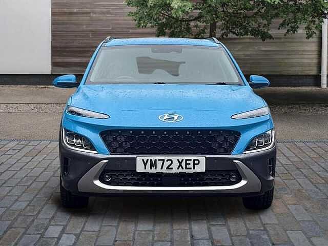 Hyundai KONA 1.6 h-GDi Ultimate SUV 5dr Petrol Hybrid DCT Euro 6 (s/s) (141 ps) Blue