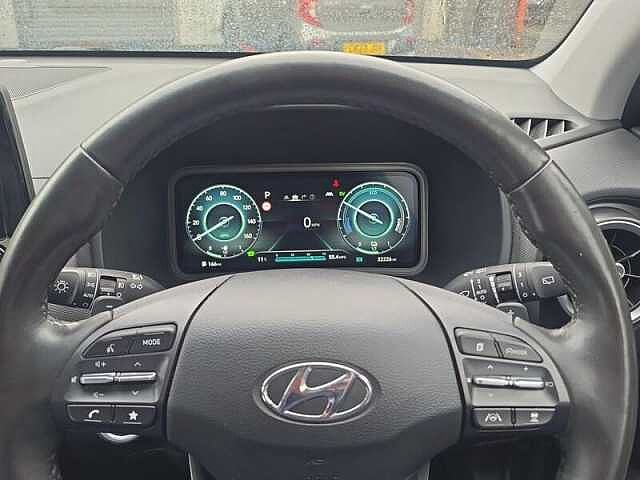 Hyundai KONA 1.6 h-GDi Ultimate SUV 5dr Petrol Hybrid DCT Euro 6 (s/s) (141 ps) Blue