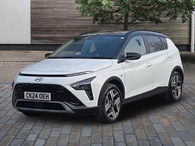 Hyundai BAYON 1.0 T-GDi MHEV Ultimate SUV 5dr Petrol Hybrid Manual Euro 6 (s/s) (120 ps) White