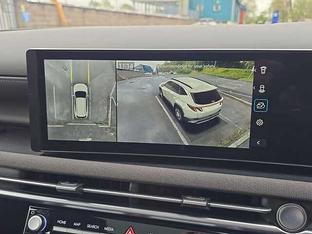 Hyundai TUCSON 1.6 T-GDi Ultimate SUV 5dr Petrol Hybrid Auto 4WD Euro 6 (s/s) (215 ps) Red