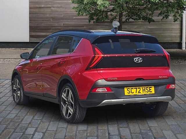 Hyundai BAYON 1.0 T-GDi MHEV Ultimate SUV 5dr Petrol Hybrid DCT Euro 6 (s/s) (100 ps) Red