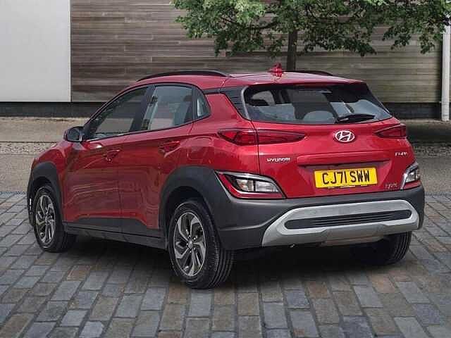 Hyundai KONA 1.6 h-GDi SE Connect SUV 5dr Petrol Hybrid DCT Euro 6 (s/s) (141 ps) Red