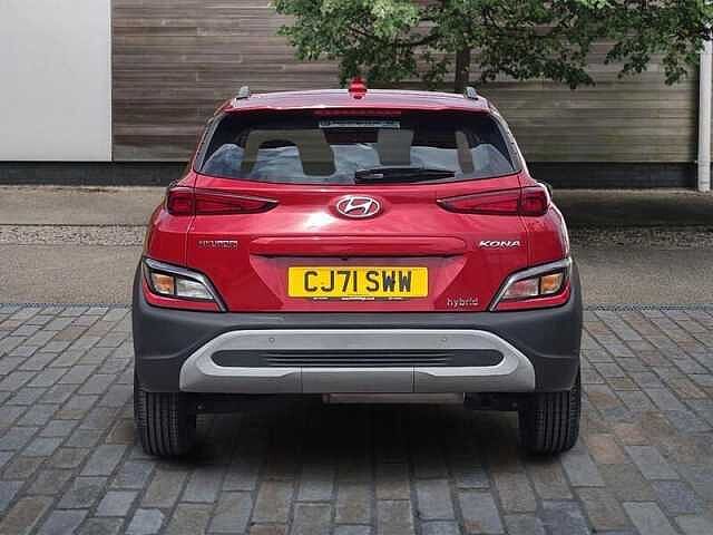 Hyundai KONA 1.6 h-GDi SE Connect SUV 5dr Petrol Hybrid DCT Euro 6 (s/s) (141 ps) Red