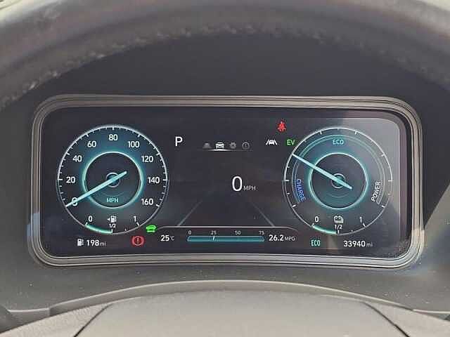 Hyundai KONA 1.6 h-GDi SE Connect SUV 5dr Petrol Hybrid DCT Euro 6 (s/s) (141 ps) Red