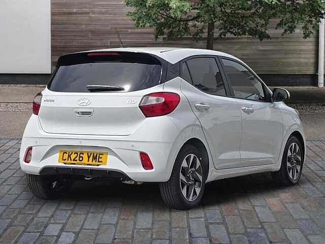 Hyundai I10 1.0 Advance Hatchback 5dr Petrol Manual Euro 6 (s/s) (63 ps) White