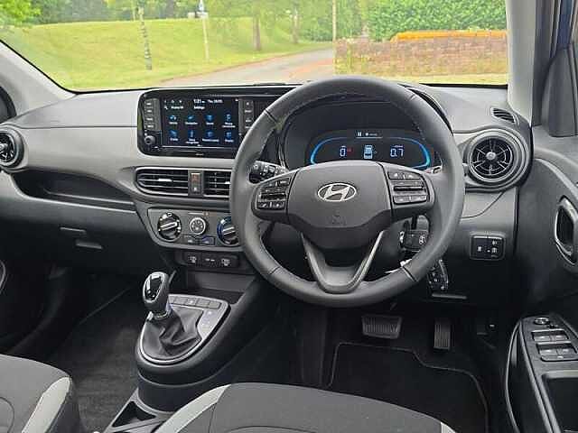 Hyundai I10 1.0 Advance Hatchback 5dr Petrol Auto Euro 6 (s/s) (63 ps) Vibrant Blue