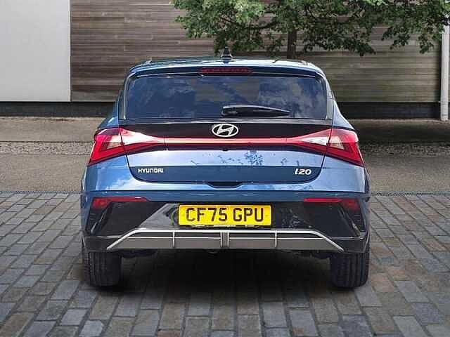 Hyundai I20 1.0 T-GDi Black Line Hatchback 5dr Petrol DCT Euro 6 (s/s) (90 ps) Blue