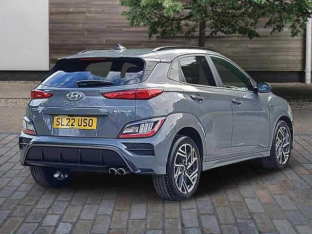 Hyundai KONA 1.0 T-GDi MHEV N Line SUV 5dr Petrol Hybrid Manual Euro 6 (s/s) (120 ps) Grey