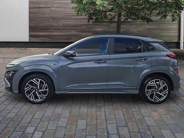 Hyundai KONA 1.0 T-GDi MHEV N Line SUV 5dr Petrol Hybrid Manual Euro 6 (s/s) (120 ps) Grey
