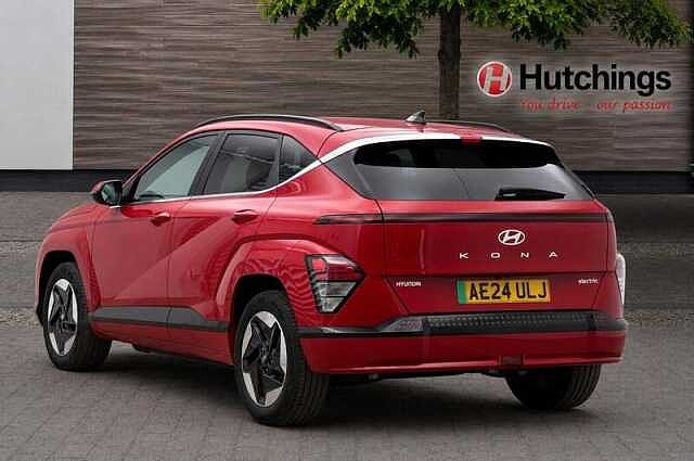 Hyundai KONA 48.4kWh Advance SUV 5dr Electric Auto (156 ps) Red