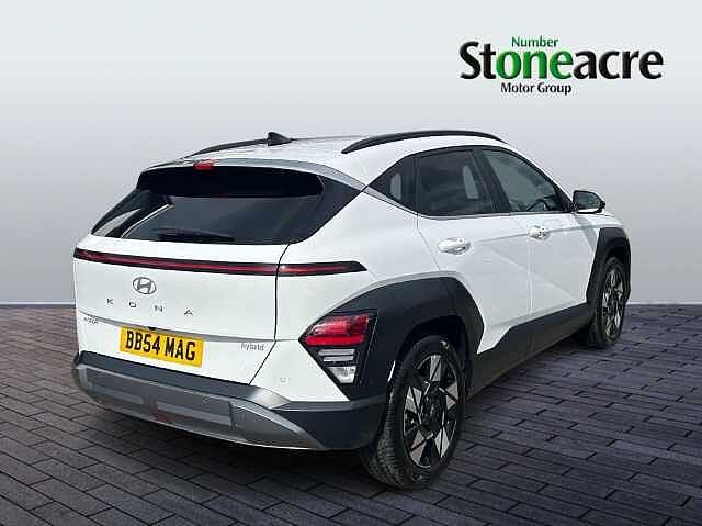 Hyundai KONA HYBRID 1.6 h-GDi Ultimate DCT Euro 6 (s/s) 5dr White