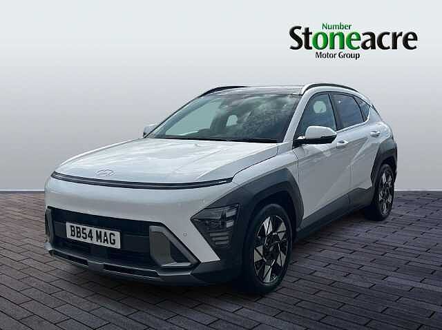 Hyundai KONA HYBRID 1.6 h-GDi Ultimate DCT Euro 6 (s/s) 5dr White