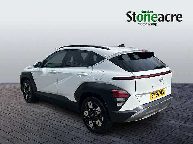 Hyundai KONA HYBRID 1.6 h-GDi Ultimate DCT Euro 6 (s/s) 5dr White