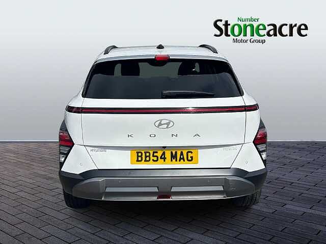 Hyundai KONA HYBRID 1.6 h-GDi Ultimate DCT Euro 6 (s/s) 5dr White