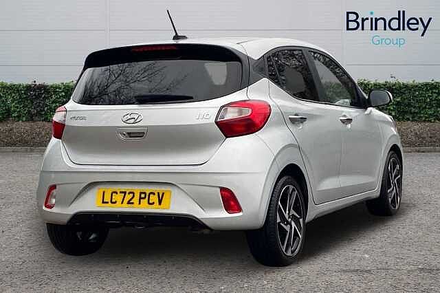 Hyundai I10 1.2 Premium Hatchback 5dr Petrol Auto Euro 6 (s/s) (84 ps) Grey