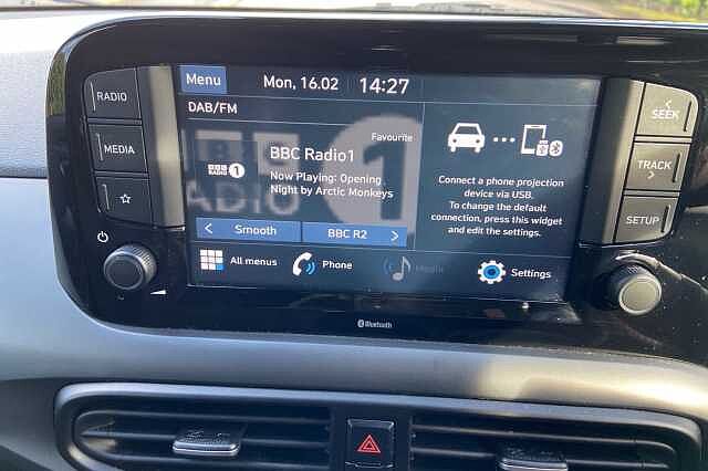 Hyundai I10 1.0 T-GDi N Line Hatchback 5dr Petrol Manual Euro 6 (s/s) (100 ps) Atlas White