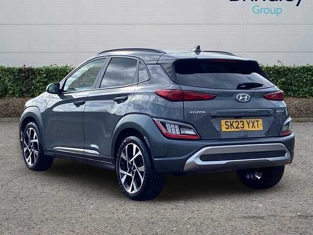 Hyundai KONA 1.0 T-GDi MHEV Premium SUV 5dr Petrol Hybrid Manual Euro 6 (s/s) (120 ps) Grey