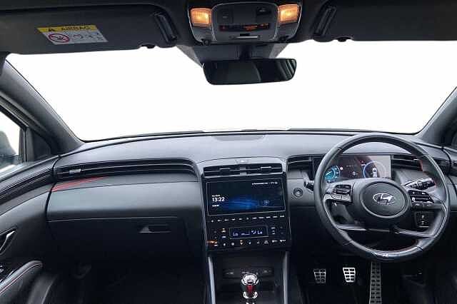 Hyundai TUCSON 1.6 T-GDi N Line SUV 5dr Petrol Manual Euro 6 (s/s) (150 ps) White