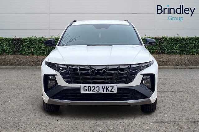 Hyundai TUCSON 1.6 T-GDi N Line SUV 5dr Petrol Manual Euro 6 (s/s) (150 ps) White