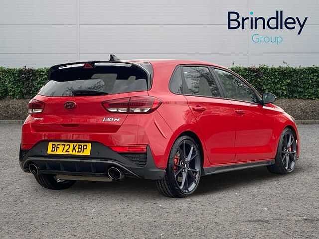 Hyundai I30 2.0 T-GDi N Performance Hatchback 5dr Petrol Manual Euro 6 (s/s) (280 ps) Red