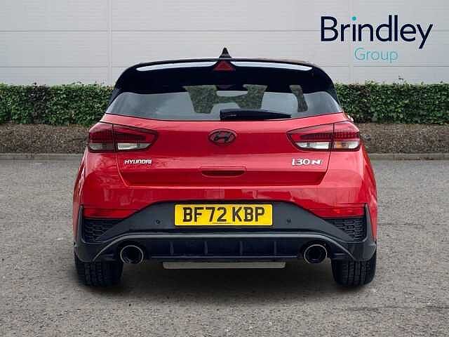 Hyundai I30 2.0 T-GDi N Performance Hatchback 5dr Petrol Manual Euro 6 (s/s) (280 ps) Red