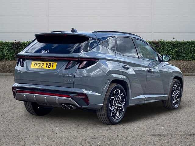 Hyundai TUCSON 1.6 h T-GDi N Line S SUV 5dr Petrol Hybrid Auto Euro 6 (s/s) (230 ps) SHADOW Grey