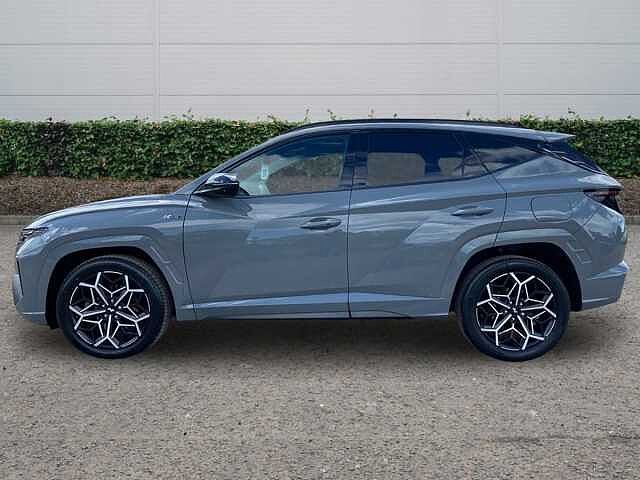 Hyundai TUCSON 1.6 h T-GDi N Line S SUV 5dr Petrol Hybrid Auto Euro 6 (s/s) (230 ps) SHADOW Grey