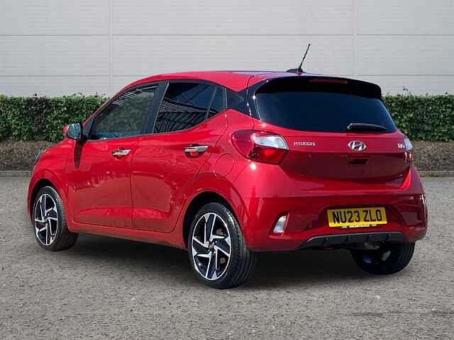 Hyundai I10 1.2 Premium Hatchback 5dr Petrol Auto Euro 6 (s/s) (84 ps) DRAGON Red