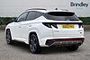Hyundai TUCSON 1.6 T-GDi N Line SUV 5dr Petrol Manual Euro 6 (s/s) (150 ps) White