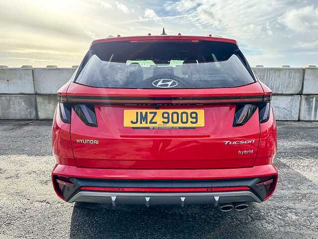 Hyundai TUCSON 1.6 TGDi Hybrid 230 N Line S 5dr 2WD Auto Red