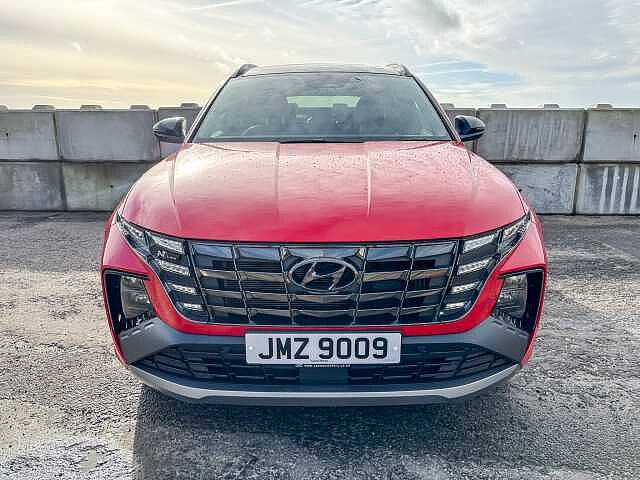 Hyundai TUCSON 1.6 TGDi Hybrid 230 N Line S 5dr 2WD Auto Red