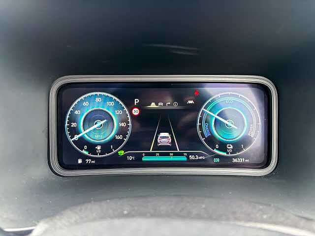 Hyundai KONA 1.6 GDi Hybrid Ultimate 5dr DCT Red