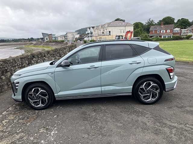 Hyundai KONA 1.6 GDi Hybrid N Line 5dr DCT Green