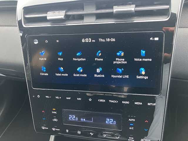 Hyundai TUCSON 1.6 TGDi Hybrid 230 SE Connect 5dr 2WD Auto Blue