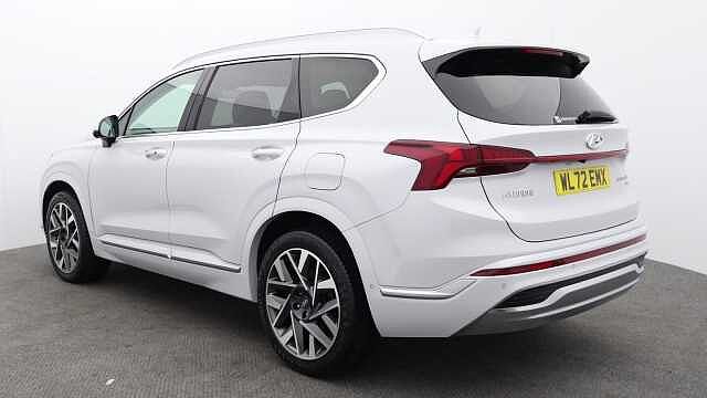 Hyundai SANTA FE 2.2 CRDi Ultimate SUV 5dr Diesel DCT 4WD Euro 6 (s/s) (193 ps) White