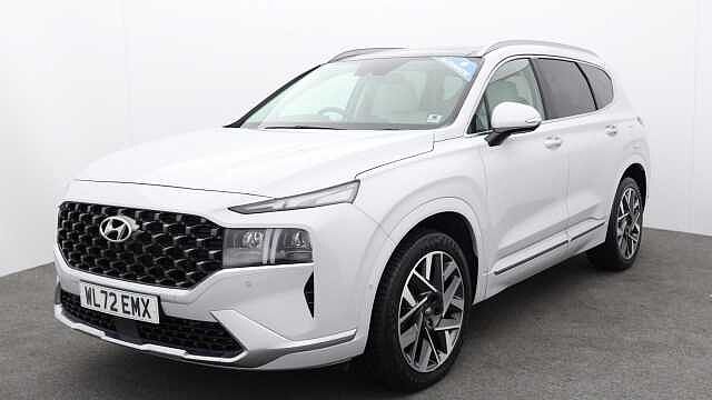 Hyundai SANTA FE 2.2 CRDi Ultimate SUV 5dr Diesel DCT 4WD Euro 6 (s/s) (193 ps) White