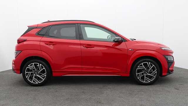 Hyundai KONA 1.0 T-GDi MHEV N Line SUV 5dr Petrol Hybrid Manual Euro 6 (s/s) (120 ps) Red