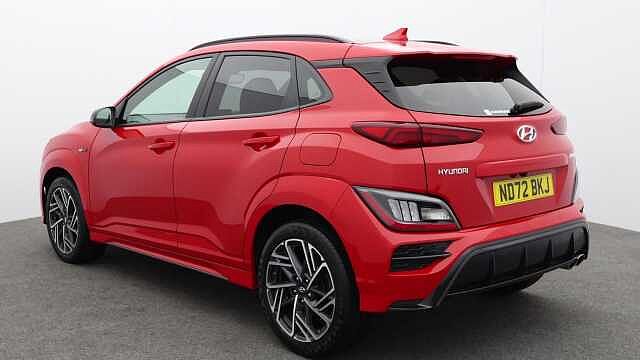 Hyundai KONA 1.0 T-GDi MHEV N Line SUV 5dr Petrol Hybrid Manual Euro 6 (s/s) (120 ps) Red