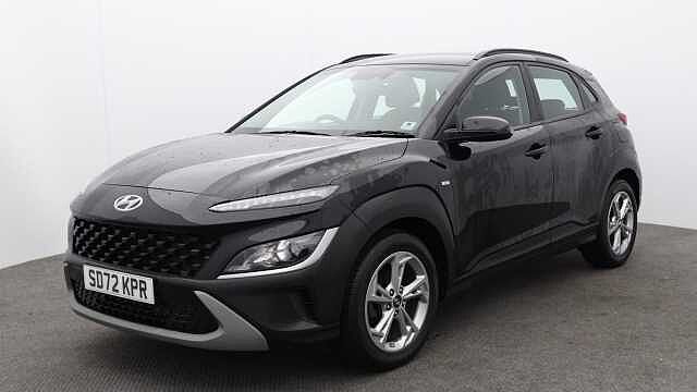 Hyundai KONA 1.0 T-GDi MHEV SE Connect SUV 5dr Petrol Hybrid Manual Euro 6 (s/s) (120 ps) Black