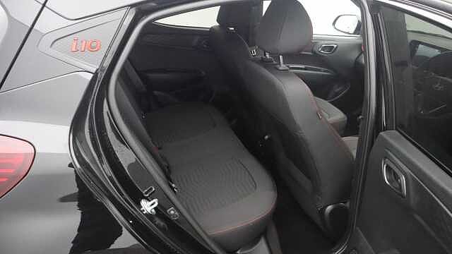 Hyundai I10 1.0 T-GDi N Line Hatchback 5dr Petrol Manual Euro 6 (s/s) (90 ps) Black