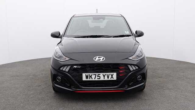 Hyundai I10 1.0 T-GDi N Line Hatchback 5dr Petrol Manual Euro 6 (s/s) (90 ps) Black