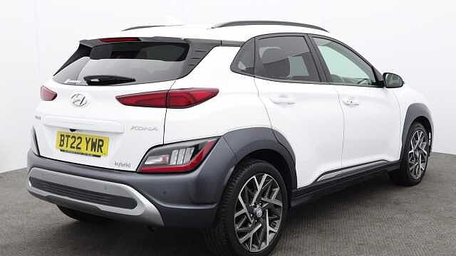 Hyundai KONA 1.6 h-GDi Premium SUV 5dr Petrol Hybrid DCT Euro 6 (s/s) (141 ps) White
