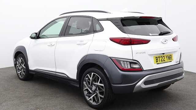 Hyundai KONA 1.6 h-GDi Premium SUV 5dr Petrol Hybrid DCT Euro 6 (s/s) (141 ps) White