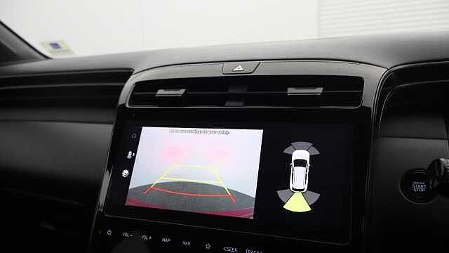 Hyundai TUCSON 1.6 h T-GDi N Line S SUV 5dr Petrol Hybrid Auto Euro 6 (s/s) (230 ps) Red