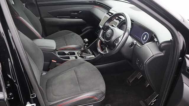Hyundai TUCSON 1.6 T-GDi N Line SUV 5dr Petrol Manual Euro 6 (s/s) (150 ps) Black